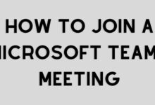 How to join a Microsoft Teams meeting