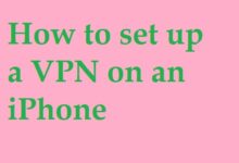 How to set up a VPN on an iPhone