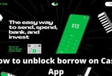 How to unblock borrow on Cash App