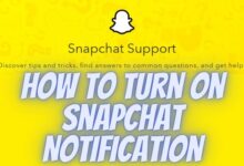 Turn on Snapchat Notification