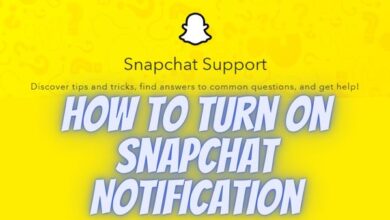Turn on Snapchat Notification