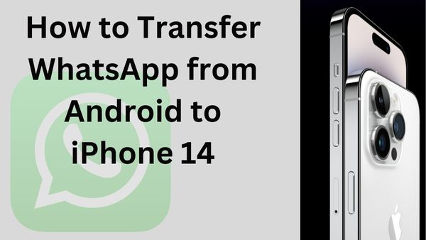 WhatsApp from Android to iPhone 14