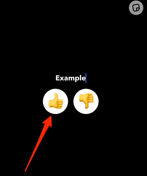 Snapchat: How to add a poll to a post - 4