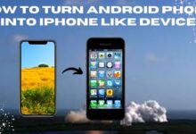 Android Phone into iPhone
