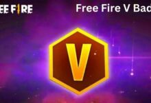Free Fire V Badge