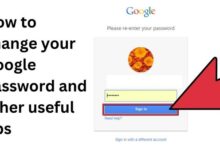 Google password