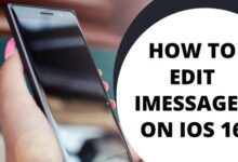 How to edit iMessages on iOS 16