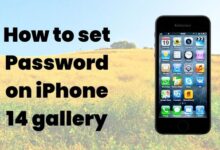 Password on iPhone 14