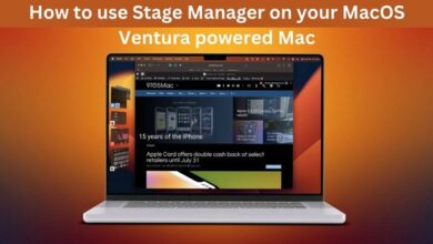How to use Stage Manager