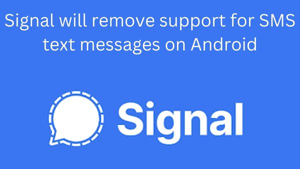 Signal will remove support