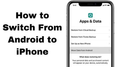 Switch From Android to iPhone