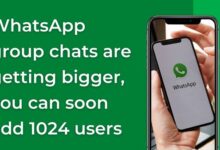 WhatsApp group chats