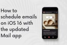 emails on iOS 16