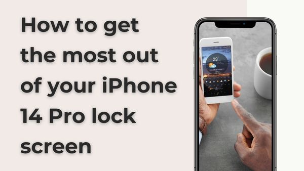 iPhone 14 Pro lock screen
