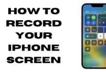 record Your iPhone Screen