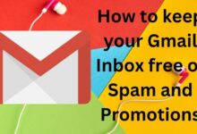 Gmail Inbox free of Spam and Promotions