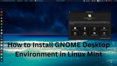 Install GNOME Desktop Environment