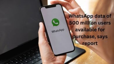 WhatsApp data