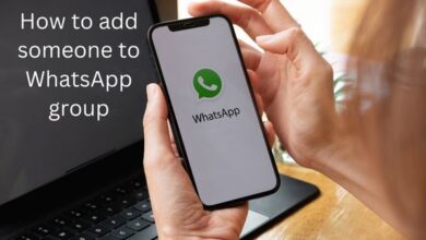 add someone to WhatsApp