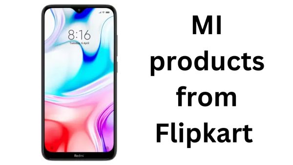 MI products from Flipkart