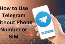 Telegram Without Phone Number or SIM