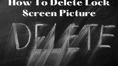How To Delete Lock Screen Picture