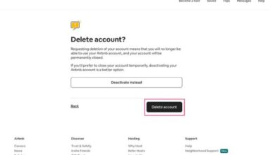 How To Delete Air Bnb Account