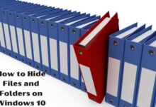 How to Hide Files and Folders on Windows 10