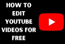 How to edit YouTube videos for free