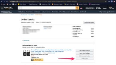how to find archived orders on Amazon