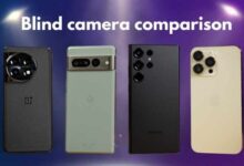 Blind camera comparison