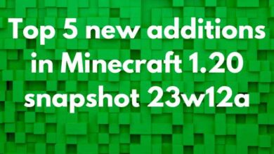 Top 5 new additions in Minecraft