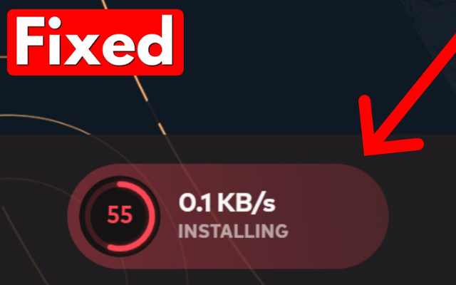 Valorant's Download Speed Stuck