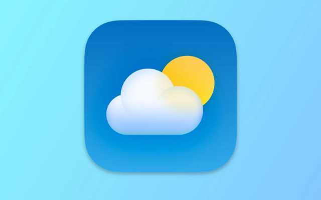 Apple Weather App