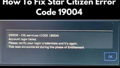 How To Fix Star Citizen Error Code 19004