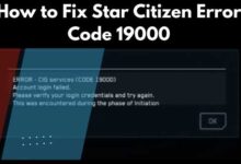 How to Fix Star Citizen Error Code 19000