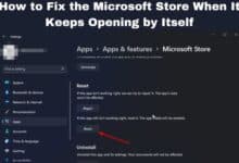 How to Fix the Microsoft Store When It Keeps Opening by Itself
