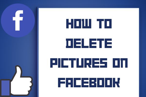 delete pictures on facebook