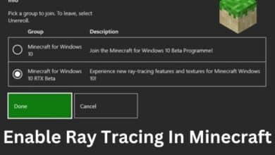Enable Ray Tracing In Minecraft