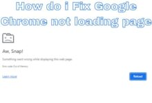 Fix Google Chrome not loading page