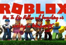 How To Fix Roblox not launching