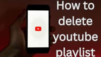 How to delete youtube playlist