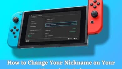 Nickname on Your Nintendo Switch