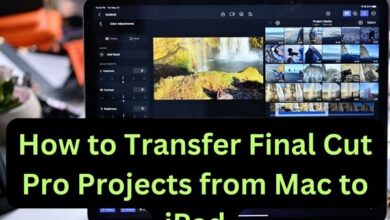 Transfer Final Cut Pro Projects