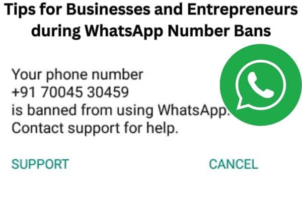 WhatsApp Number Bans
