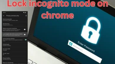 lock incognito mode on chrome