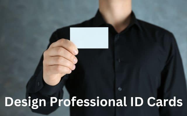 Design Professional ID Cards