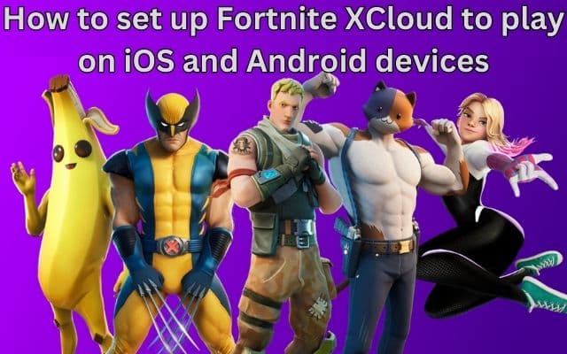 Fortnite XCloud to play