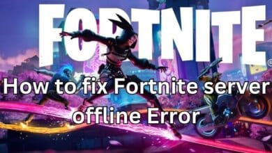 Fortnite server offline