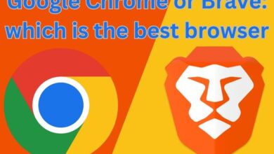 Google Chrome or Brave